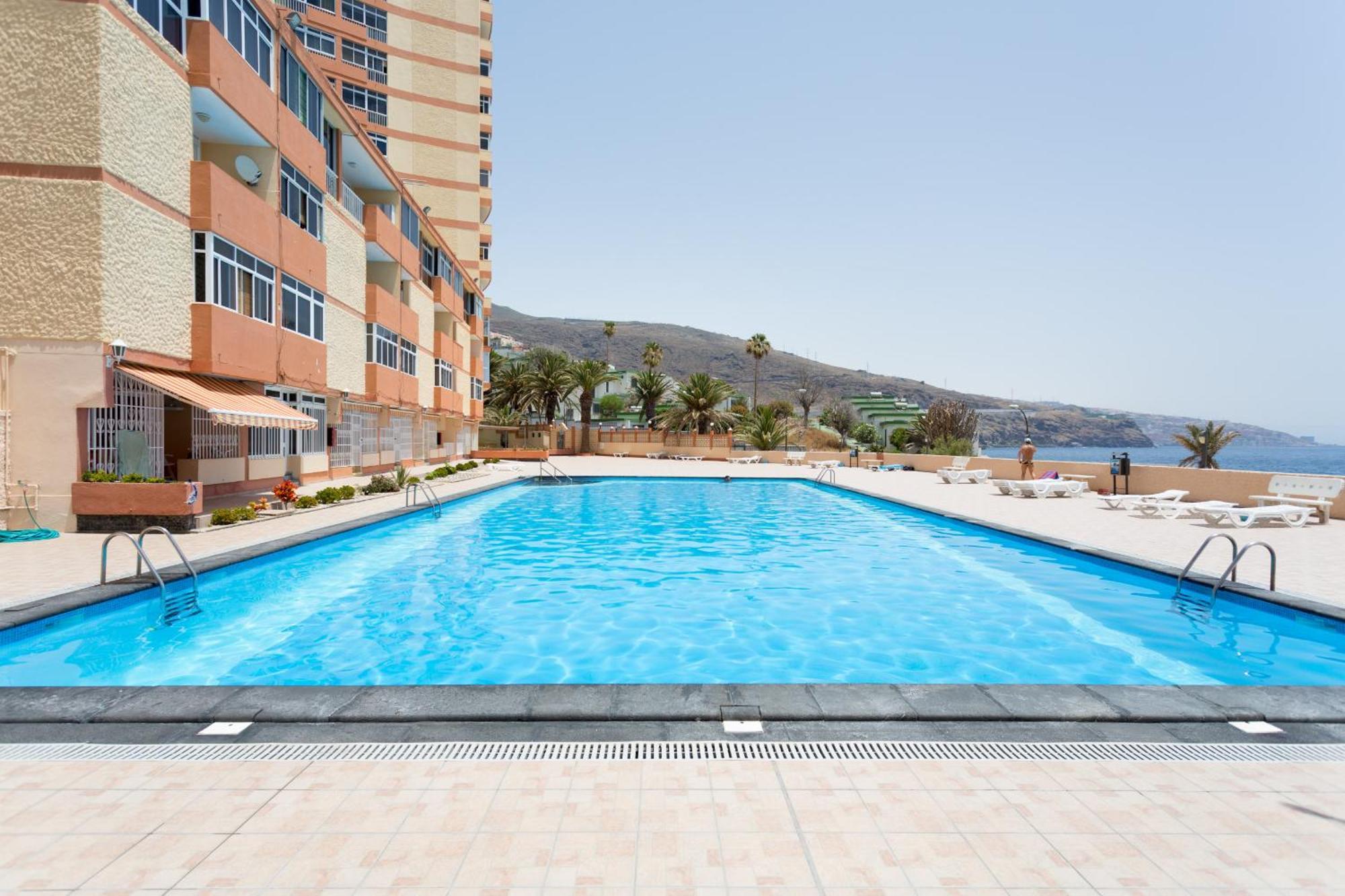קנדלריה Frontline Duplex Las Arenitas With Pool מראה חיצוני תמונה